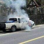 Pickup truck fire sparks alarm on Karon beachfront | Thaiger