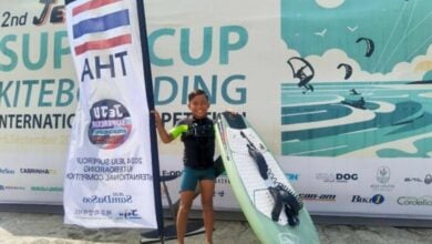 Thai kid sensation dominates international kiteboarding