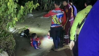 Elderly man drowns while crossing broken bridge in Udon Thani