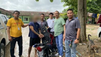 Thai man arrested for armed Pattaya motorcycle robbery