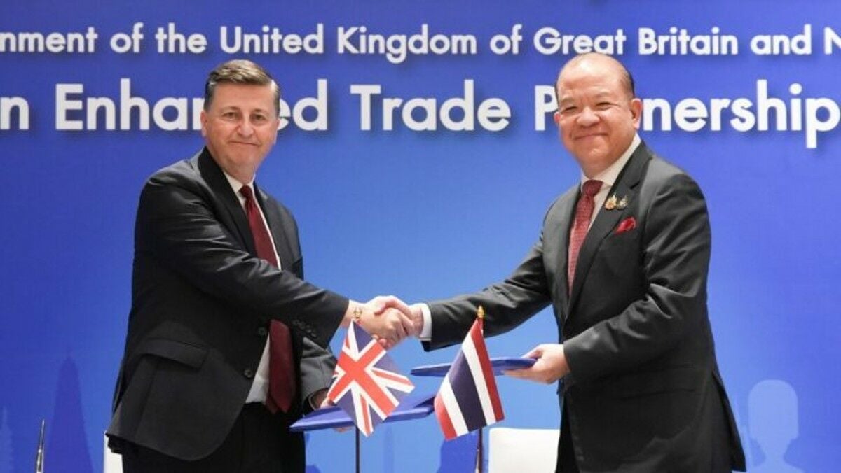 UK signs pivotal trade and investment deal with Thailand