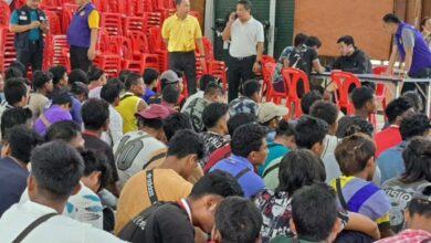 Illegal Myanmar workers in Ayutthaya construction camp nabbed