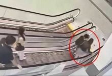 Escort injured in escalator attack by man’s ex-girlfriend in Thailand (video)