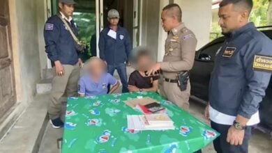 Brothers arrested in Trang for illegal loan sharking with 30% interest