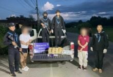 Two women arrested with 120,920 meth pills from Laos in Loei