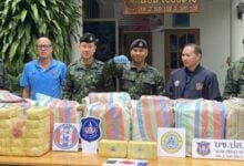 Thai officials seize 1.6 million meth pills near Phamee border