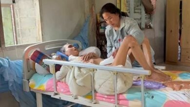 Single mother in Buriram struggles to care for bedridden son