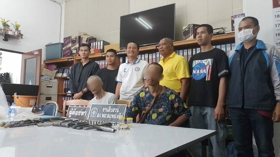 Monk’s quarters raided: Firearms and drugs seized, two arrested