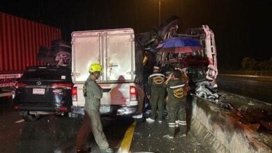 Three dead in Kanchanaphisek Road multi-vehicle collision