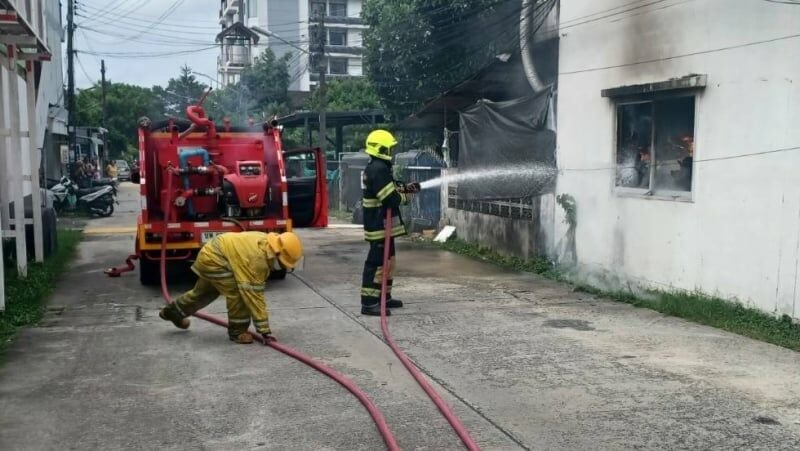 Phuket noodle shop fire scrambles safety after gas blunder