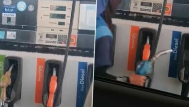 Petrol station scam caught on video in Phitsanulok (video)