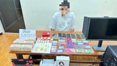 Thai police arrest man in Phayao for illegal online gambling