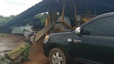 Severe storm hits Phatthalung, leaving homes roofless