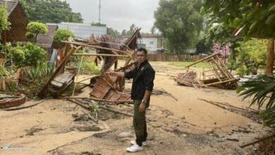 Severe storm sinks seven fishing boats in Koh Libong