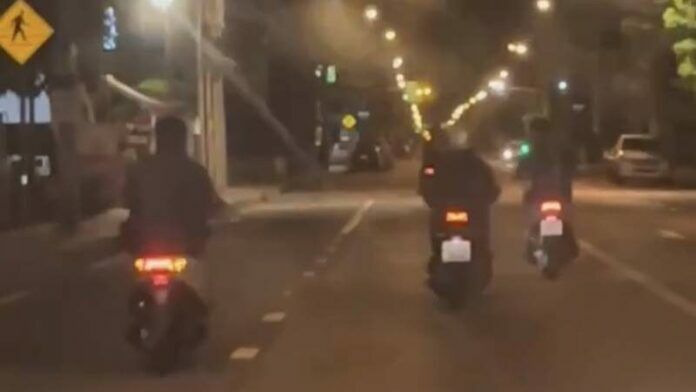 Police intercepts street racers in Bang Khen