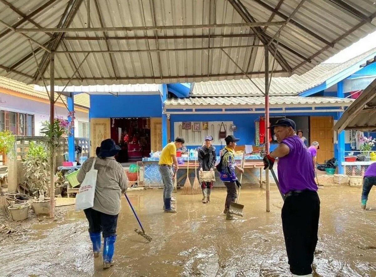 Chiang Rai launches ‘Big Cleaning Day’ after flood devastation