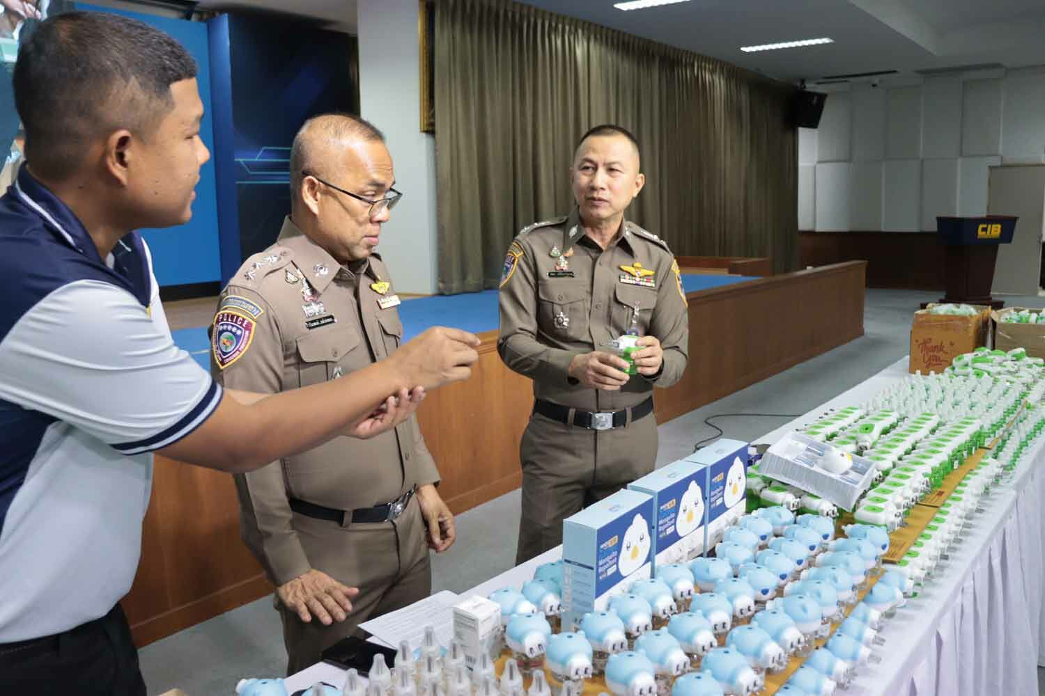 7,300 unsafe Chinese bug repellent devices seized in Bangkok