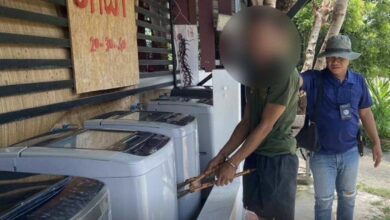 Thai soldier arrested for vending machine thefts in Lopburi