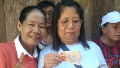 Village celebrates as woman wins 12 million baht lottery