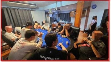 Poker face-off: Pattaya cops deal winning hand to illegal gambling ring