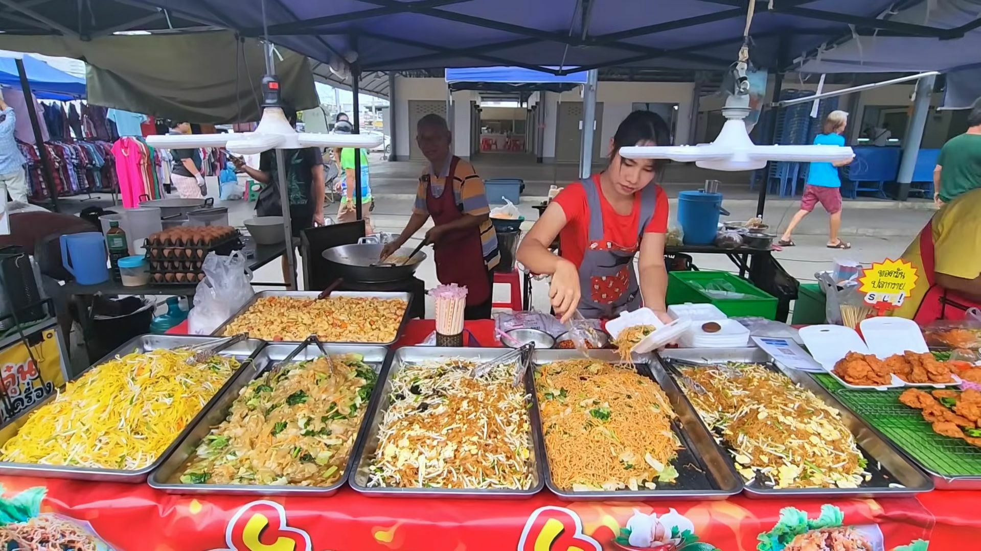 The jewel of budget street food: 20 baht noodles in Kanchanaburi