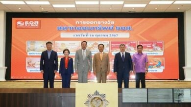 GHB holds savings bonds prize draw in Nonthaburi