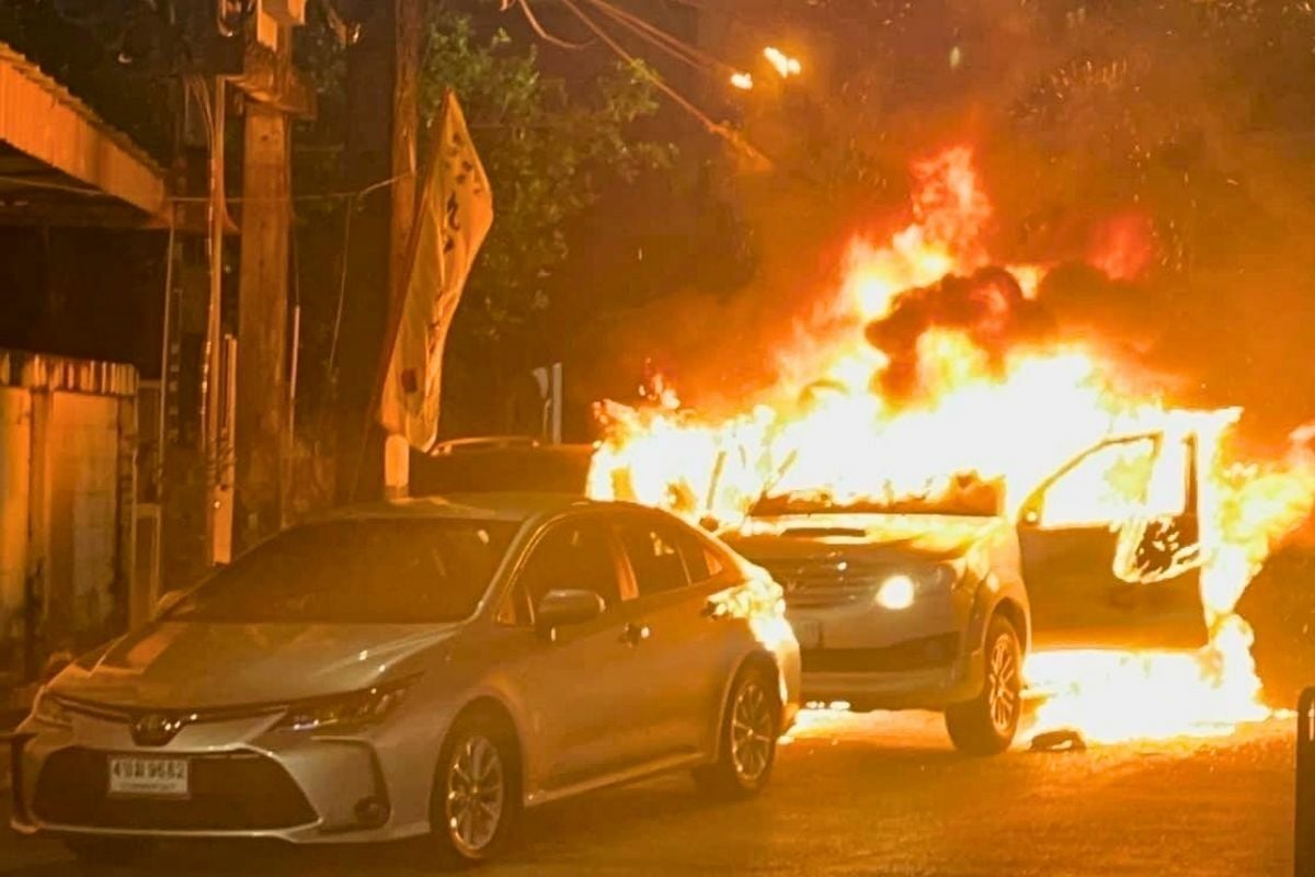 Firecracker folly: Phuket driver’s explosive secret sparks car blaze