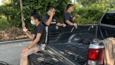 Former Thai soldier arrested after attacking 4 police with knife