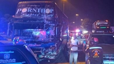 31 Thai university students injured in Nakhon Pathom bus accident