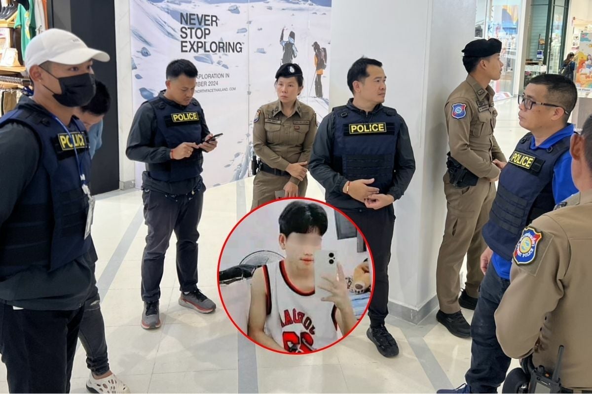 Man wanted for fake murder threats at Khon Kaen shopping mall