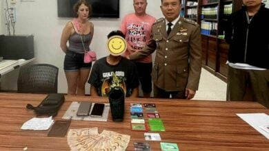 Thai man arrested for stealing from Russian couple in Phuket