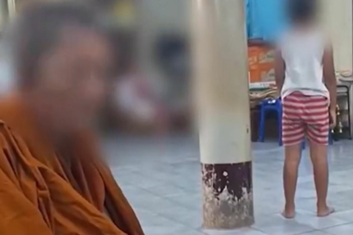 Thai monk gives 40 baht bribe to silence 5 year old sex abuse victim