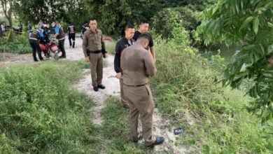 Cha-Am police investigate delivery rider’s mysterious pond death | Thaiger