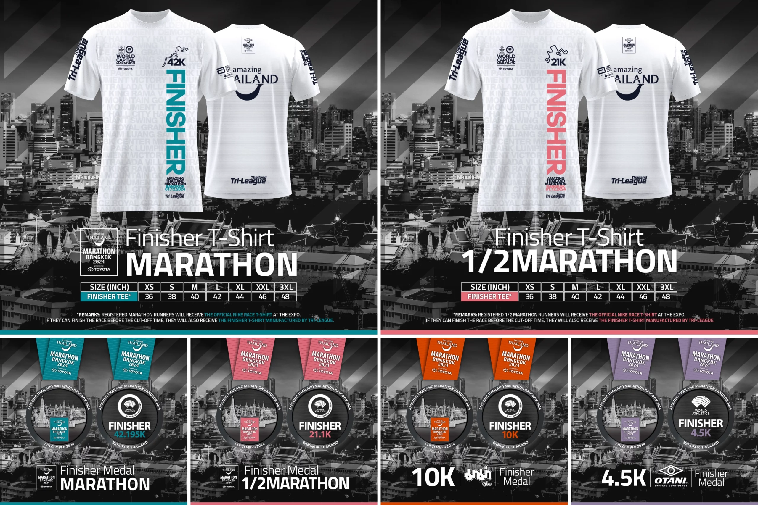 Marathon finisher rewards