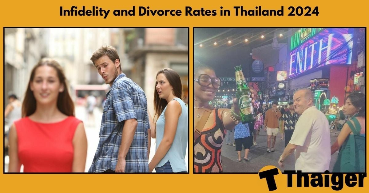 Infidelity and divorce rates in Thailand