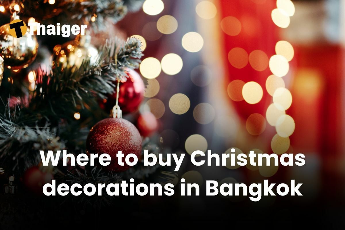 Where to buy Christmas decorations in Bangkok