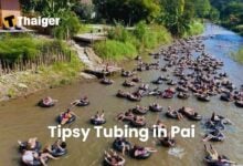 Tipsy Tubing in Pai, Thailand