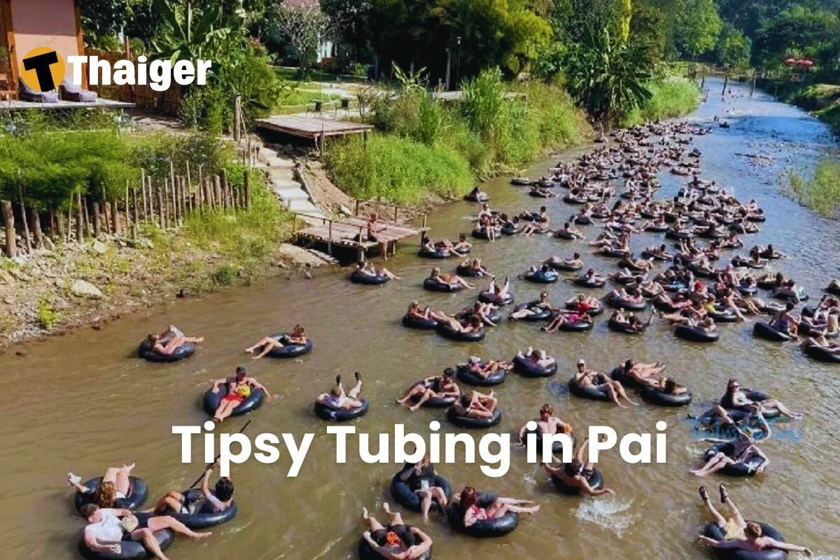 Tipsy Tubing in Pai, Thailand