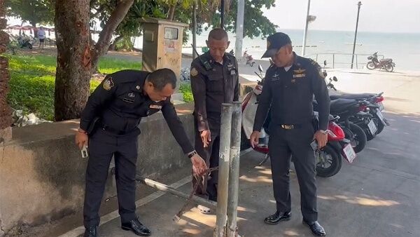 Chon Buri: Late-night beach vandalism caught on camera | News by Thaiger