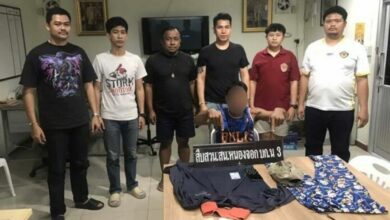 Thief gets carted away: Salt-and-battery in Bangkok bust