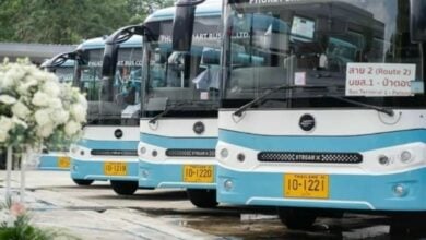 Phuket launches 50-baht electric bus service from town to Patong