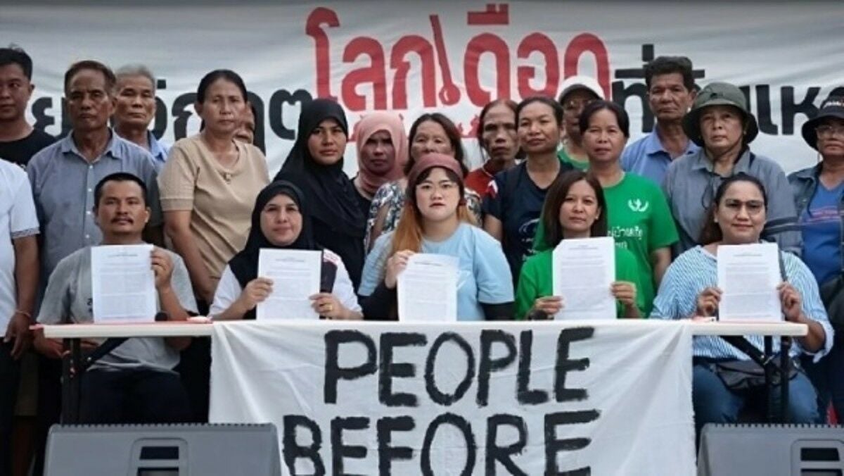 Climate activists rally in Bangkok: No more ‘carbon’ copies of injustice