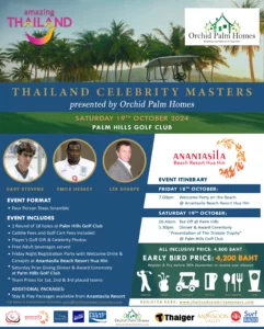 Par-tee with the stars: Thailand Celebrity Masters 2024 golf tournament in Hua Hin