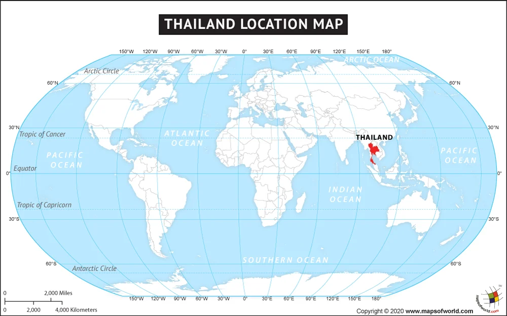 Thailand-Location