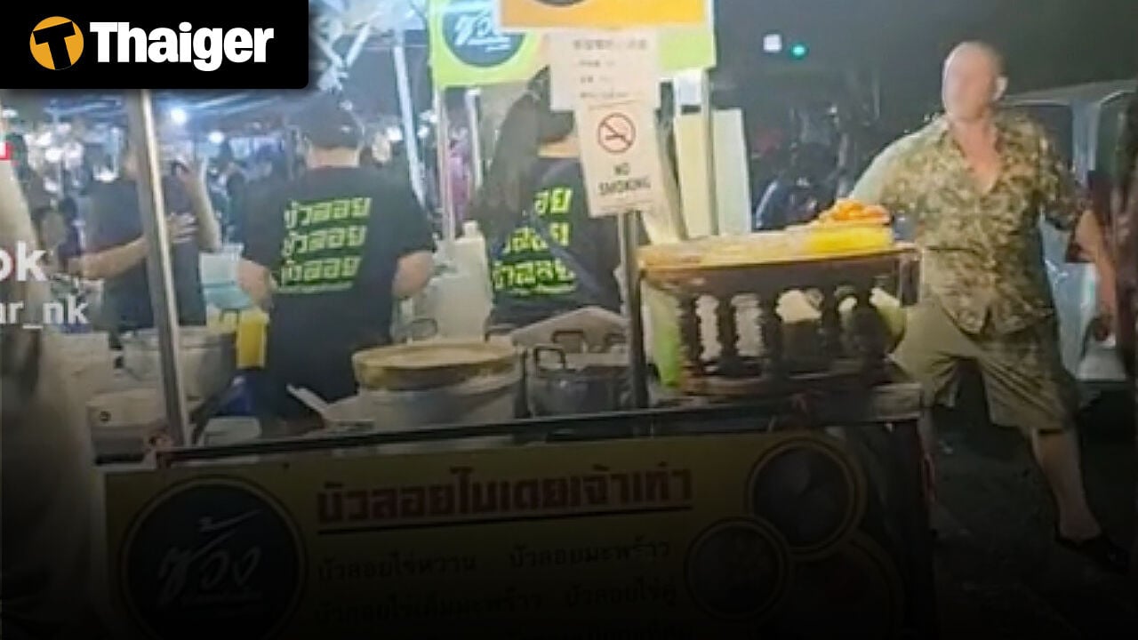 Thailand video news | Foreigner Wrecks Chiang Mai Stall After Smoking Ban Warning & Drunk motorcyclist crashes into Pattaya repair shop