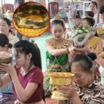 Residents make offerings after winning lottery in Ratchaburi | Thaiger