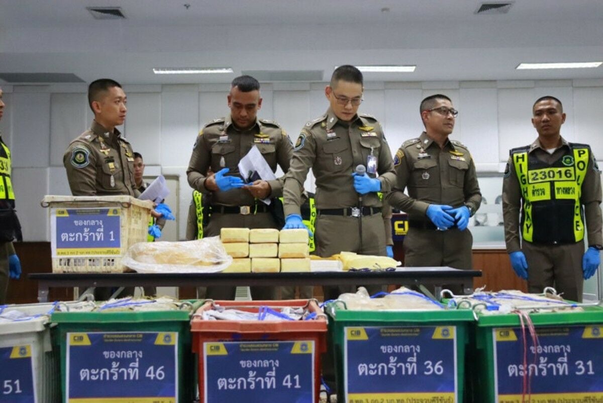 Highway police seize 13 million meth pills in Prachuap Khiri Khan