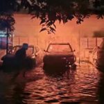 Electric car catches fire at flooded Chiang Mai home | Thaiger