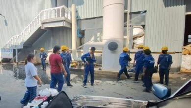 Chemical tank explosion kills two, injures twelve in Thai factory