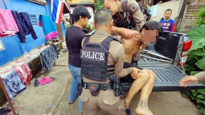 Udon Thani man rescued from roof after drug-induced hallucinations